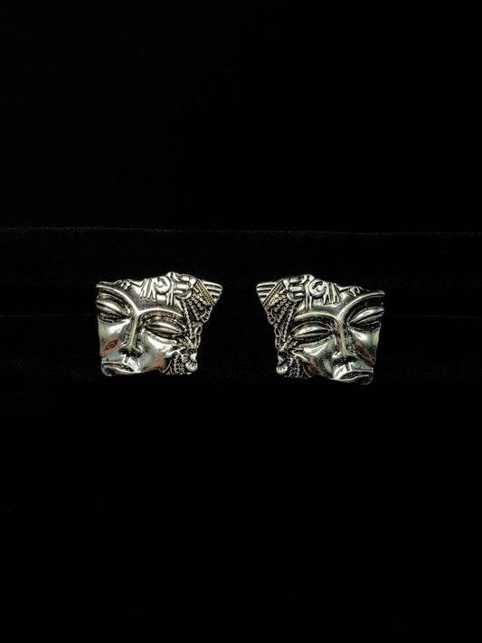 ancient silver mask
