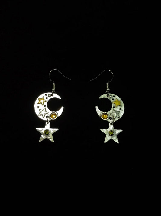 diamond star and moon